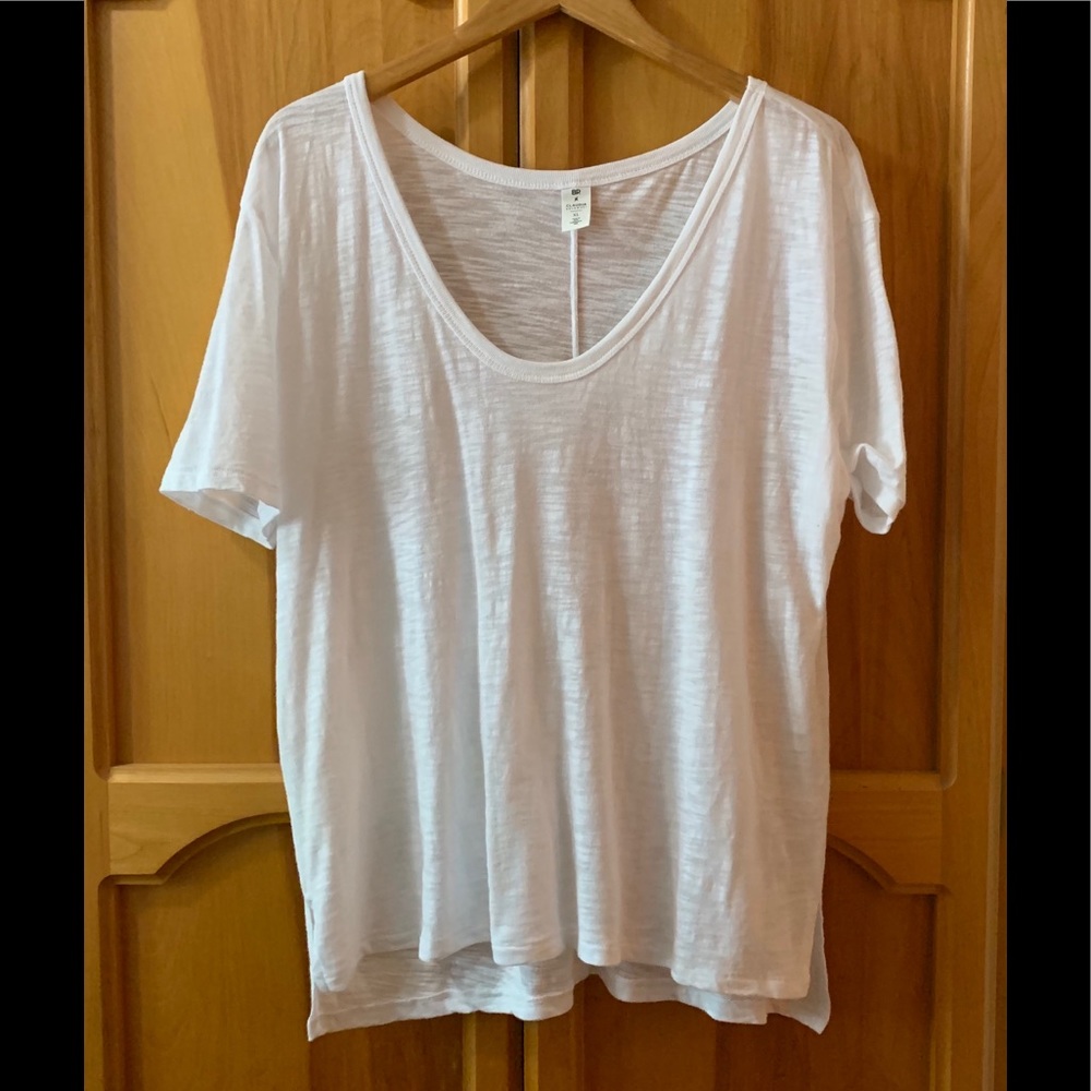 BP x Claudia Sulewski white short sleeve shirt